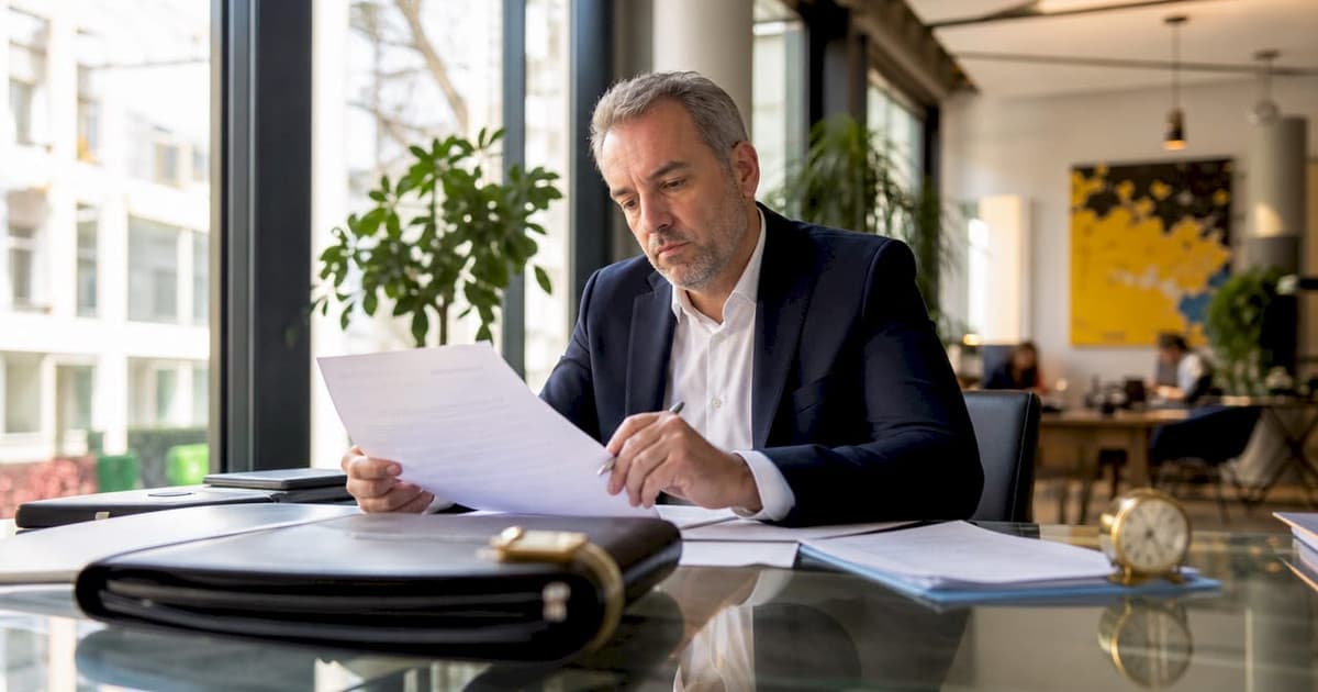 Fiduciary reviewing company formation paperwork